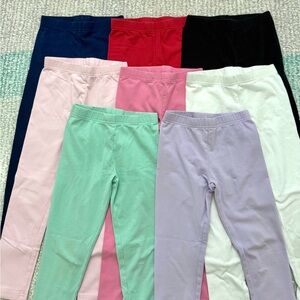 Carter’s Girls Solid Color Leggings Bundle